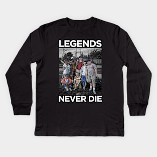 LEGENDS NEVER DIE - SANDLOT Kids Long Sleeve T-Shirt